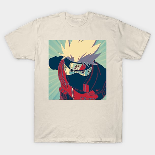 kakashi T-Shirt by DinoZard